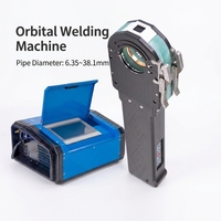 Mesin Las Orbital TIG Otomatis Bohan AS40 Kepala Las Layar Sentuh 10 Inci Siemens PLC Ketebalan Dinding 0.5-3.0mm Argon