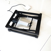 Plateforme élévatrice électrique en métal sur mesure, chariot élévateur, plateformes à ciseaux pour le levage de marchandises