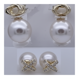 Set di gioielli eleganti e alla moda in due pezzi allettante per un aspetto elegante - Product Image 1
