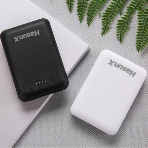 Customized Logo Power Bank Gift Portable Charger Small Pocket Power Bank 5000mAh Small External Battery Pack USB-C Ultra Slim