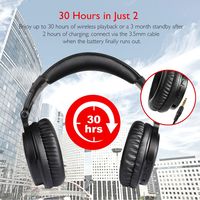 Headphone OneOdio Pro C Wireless Bt dengan Driver 50mm, Hi-Res, Over Ear, 110 Jam Waktu Putar, Kabel & Nirkabel, Grosir