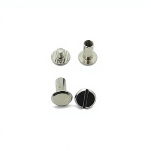 YIWANG, venta al por mayor, tornillo de Unión M5 de cabeza redonda plana, tornillo macho y hembra - Product Image 1