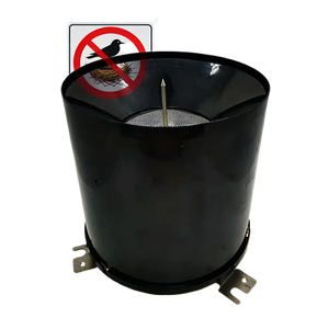 एब्स 5 मिमी उच्च सटीकता स्वचालित पक्षी प्रमाण वर्षा गेज बकेट मीटर, 0.2 मिमी रिज़ॉल्यूशन और rs485 पल्स आउटपुट के साथ - Product Image 1