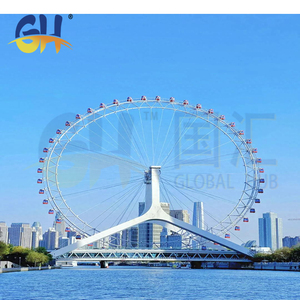 Outdoor-Fahrgeschäfte für Volksfeste: Riesenrad (88m) zum Verkauf – Preis auf Anfrage - Product Image 1