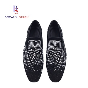 Chaussures Oxford de mariage personnalisées pour hommes en cuir véritable, motif original de haute qualité, design DIY avec perles, caractéristique légère, collection automne - Product Image 5