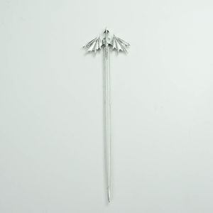 Épingle à cheveux unique <span class=keywords><strong>vintage</strong></span> en alliage de zinc, <span class=keywords><strong>style</strong></span> punk, avec longue queue, pour <span class=keywords><strong>coiffure</strong></span> fantaisie, cadeau de Noël pour femme - Product Image 4