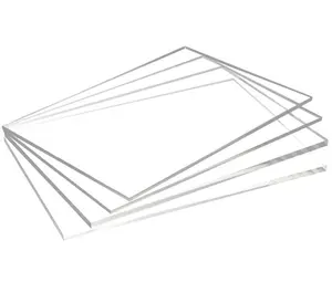 新产品透明矩形挤压玻璃亚克力板