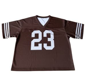New Style Customizable Sports Oversized Football Jersey Street Wear Cropped Boxy <b>t</b> <b>Shirt</b> - Product Image 3