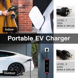Chargeur portable certifié ETL pour véhicule à énergie nouvelle, pistolet de recharge standard américain pour 6-20 V - Product Image 1