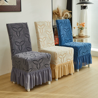 Housses de chaise de salle à manger, Housses de chaise de salle à manger en gros, Usine source pour les housses de canapé et les housses de chaise, Polyester