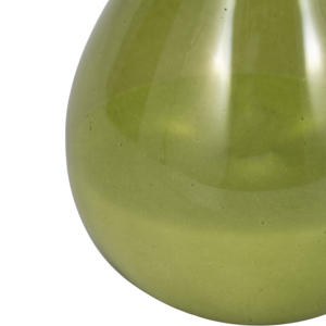 Scultura a Clessidra Decorativa da Tavolo per Casa, Ufficio, Tavolino da Caffè, Caminetto, Scrivania - Pezzo d'Arte in Vetro Verde - Product Image 5