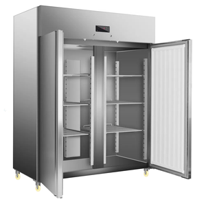 Oem thương mại nhà bếp tủ lạnh tủ đông 630L 1400L thép không gỉ thẳng đứng đầu gắn với làm mát không khí Defrost tính năng - Product Image 2