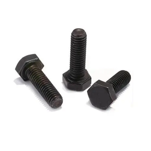 アメリカ標準ASMEB18.2.1ボルトUNCUNF鋼グレード2/5/8黒色酸化物六角ボルト - Product Image 2