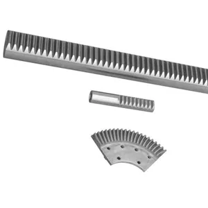 CNC M1 spiralförmig, gerades rundes Stahl-Getriebe gestell und-ritzel, hergestellt in kunden spezifisch, hochpräzise