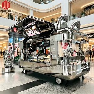 Remolque de Comida Móvil Allbetter, Totalmente Equipado, de Aluminio Comercial, para Venta de Hielo Raspado - Product Image 1