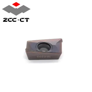 ZCCCT карбид вольфрама вставки APKT160408-PM нитрида бора в кубической типа фрезерных станков, квадратное плечо фрезерные инструменты YB9320