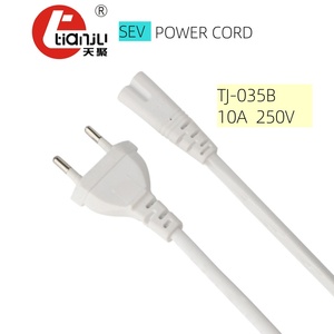 Vde Euro cee7/16 cắm IEC 320 C5 dây nguồn AC Adapter cho máy tính cho máy tính xách tay & máy tính xách tay - Product Image 4