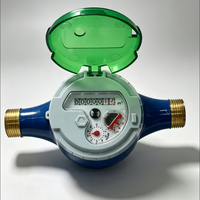 Best-Selling Factrry Price R315 DN15 Digital Brass Horizontal Volumetric Cold Water Meter IP68 Factory Price OEM Customizable