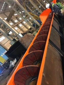 Classificatore a Spirale Direttamente dalla Fabbrica, Essenziale per la Lavorazione dei Minerali, Riciclo Efficiente della Sabbia Grossa, Nessun Bisogno di Fondamenta Complesse - Product Image 2