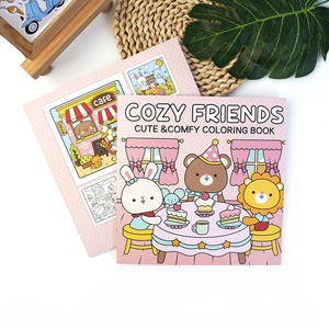 Libro <span class=keywords><strong>da</strong></span> <span class=keywords><strong>colorare</strong></span> transfrontaliero <span class=keywords><strong>da</strong></span> 40 pagine per bambini dai 4 ai 6 anni, con <span class=keywords><strong>disegni</strong></span> a fumetti e temi di angoli della vita - Product Image 6