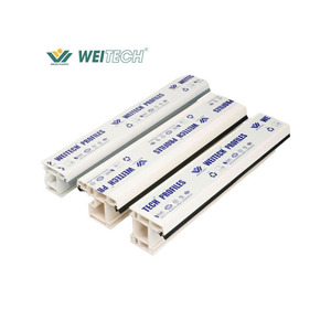 <span class=keywords><strong>Serie</strong></span> 71mm catalogo scorrevole Upvc profili attrezzature per la pulizia Upvc profili Upvc profilo linea di produzione per la vendita - Product Image 3