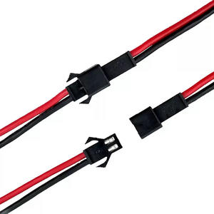 موصلات كهربائية بـ 2/<span class=keywords><strong>3</strong></span>/4/5/6 سنون، بمقاسات 1.0 مم و1.25 مم و1.5 مم و2.0 مم و2.54 مم، تجميع كابلات مخصصة من نوع SH JST ZH PH XH - Product Image 1