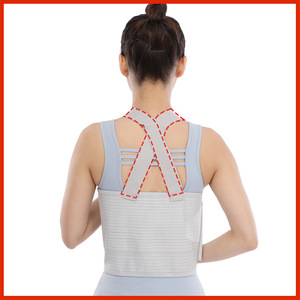 Leyubang Rib Support Brace Adjustable Breathable Elastic Bandage For Back Injury Rehabilitation - Product Image 3