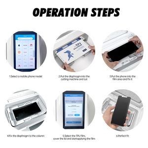 Film protecteur d'écran mat en TPU hydrogel souple 120*210mm pour machine de découpe et de laminage de films intégrés - Product Image 4