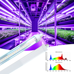 Indoor Vertical Farming <b>LED</b> Grow Lights Plant Lights T8 <b>Led</b> <b>Tube</b> T12 <b>Tube</b> for Hydrponics Indoor Lettuce Strawberry Growth - Product Image 1