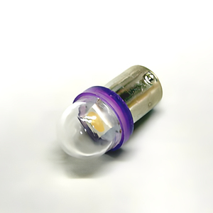 Ablaze Premium # <span class=keywords><strong>Ampoule</strong></span> LED pour flipper 44/47 BA9S à <span class=keywords><strong>culot</strong></span> baïonnette 1SMD 6.3V sans effet fantôme avec dôme transparent - Product Image 3