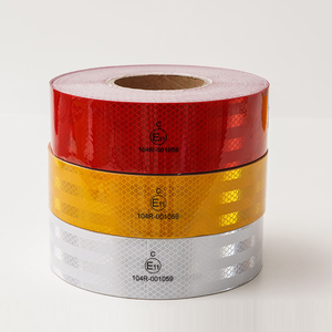 <span class=keywords><strong>Cinta</strong></span> Reflectante Impermeable para Exteriores, Alta Visibilidad, Adhesivo de Seguridad y Advertencia para Camiones, Remolques, Furgonetas, Logotipo Personalizado - Product Image 3