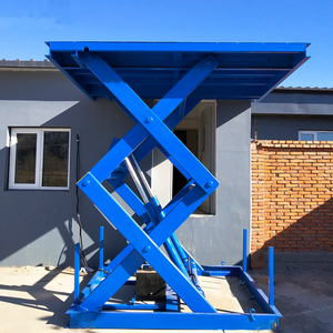 새로운 Yuzhong 1000 kg 유압 가위 리프트 플랫폼 빠른 조립 제품 리프트를위한 내구성 디자인 - Product Image 6