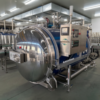 Nouvelle machine de stérilisation par autoclave pour aliments en sachet/en conserve/en bouteille