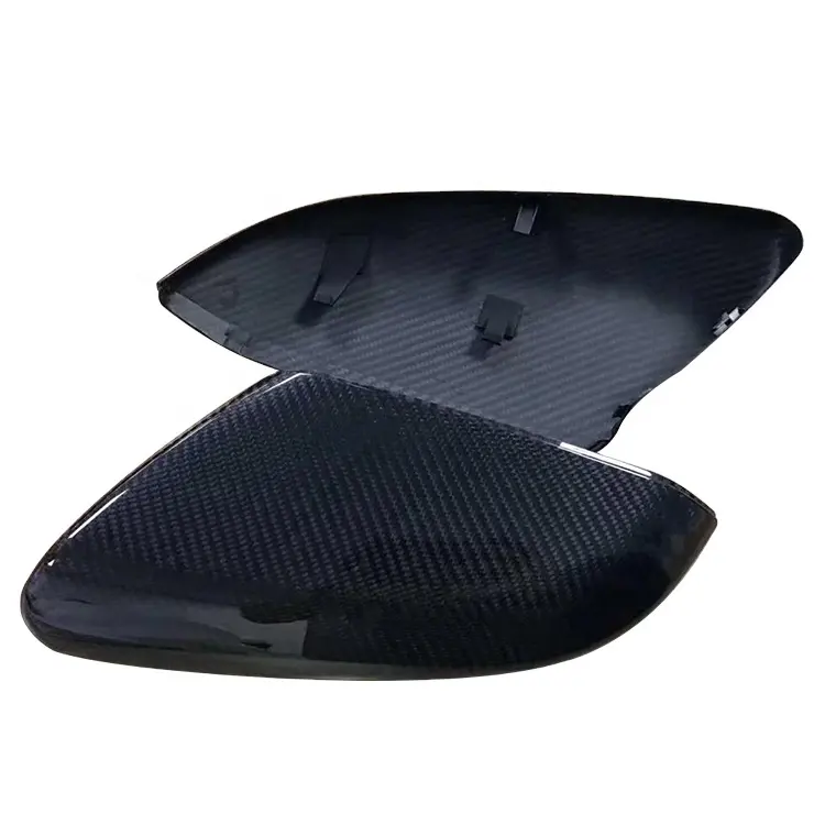 Side Mirror for Civic 10th Real Dry Carbon Fiber Replacement Rearview Mirror Cover Side Mirror Cover