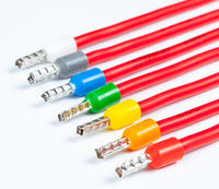 HOOYU OEM/ODM 와이어 터미널 1/1.5/1.8/2.2/2.8/3.5mm 자동차 커넥터 비절연 핀 터미널