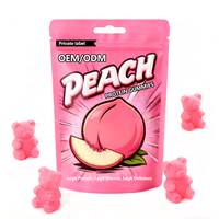 Private Label OEM Hoogproteïne Fruit Aardbei Gummy Candy 17g Spieropbouwende Wei-eiwitisolaat Sportvoeding Volwassenen Niet