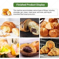 Machine automatique de remplissage de pâtisseries pour éclairs, pains roulés, toasts et croissants, avec fonction de remplissage de crème au fromage