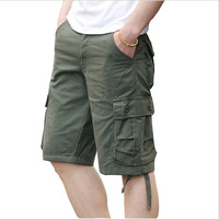 Short tactique en toile de coton pour homme, pantalon de rue, pour Fans de Combat, randonnée, multi-poches, Safari, Cargo