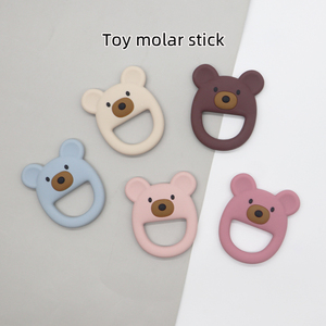 Nuevos juguetes de dentición multisensoriales personalizados <span class=keywords><strong>para</strong></span> bebés, masticadores de silicona sin BPA 100%, juguetes de dentición <span class=keywords><strong>para</strong></span> bebés de grado alimenticio - Product Image 3