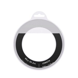 <span class=keywords><strong>80</strong></span> LB Mono Nylon Leader Line-Ligne <span class=keywords><strong>de</strong></span> pêche monofilament robuste dans un paquet <span class=keywords><strong>de</strong></span> bobine, offrant une personnalisation - Product Image 1
