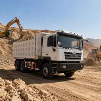 Китайский самосвал Shacman F3000, 10 колес, 6x4, б/у, Евро-3, дизельный, тяжелый грузовик с быстрой коробкой передач и камерой заднего вида