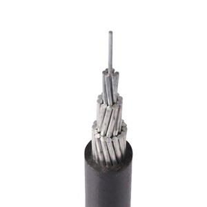 Câble aérien en aluminium isolé en PVC (câble en bouquet aérien) série JK, tension nominale 1kV/10kV, pour l'électricité - Product Image 1