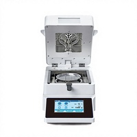 Analizador de Humedad Halógeno DHS16A-120, 120g, Precisión de 0.001g, Medidor de Humedad de Laboratorio para Alimentos, Granos, Materia Prima Química