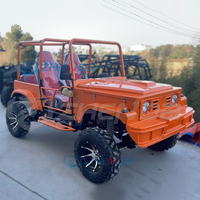 Mini Jeep tout-terrain double cabine, nouvelle et populaire, moteur à essence de taille adulte, abordable et très vendue, style distinctif