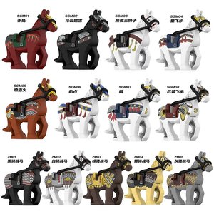 ตัวต่อสัตว์ MOC - ชุดม้าโบราณของห้านายพล รถม้าเกราะหนัก ของเล่นตัวต่อสำหรับเด็ก - Product Image 5