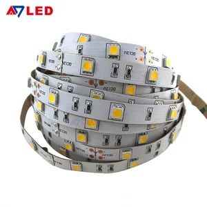 7.2W 12VDCフレックスLEDストリップライト30 LEDカット可能5050 SMD Tira De Luces LED5050キャビネット照明下