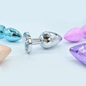 Nouveau design Insert bout à bout Jouet sexuel Bijoux <span class=keywords><strong>Plug</strong></span> <span class=keywords><strong>anal</strong></span> en métal Plaisir Petit Moyen Grand Pour les couples - Product Image 5
