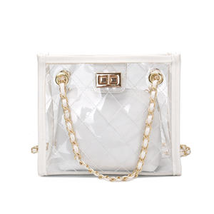 Borse da <span class=keywords><strong>Donna</strong></span> in PVC Trasparente all'Ingrosso, <span class=keywords><strong>Borsa</strong></span> Tote alla Moda, <span class=keywords><strong>Borsa</strong></span> da Spiaggia, <span class=keywords><strong>Borsa</strong></span> a <span class=keywords><strong>Tracolla</strong></span> per Signore - Product Image 3