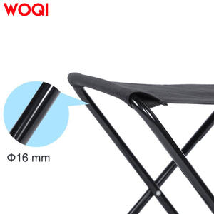 Silla Plegable Portátil Woqi para Camping, Tela Oxford Negra, Capacidad de Carga de 100 kg, Uso en Jardín y Exteriores - Product Image 3