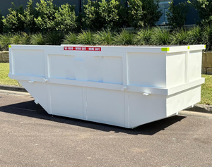 حاوية نفايات قابلة للتكديس من الفولاذ ، حاوية نفايات موفرة للمساحة مقاس 4CBM ، سلة نفايات صناعية لإعادة التدوير - Product Image 3